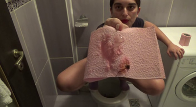 Mistress Roberta -  Breakfast and jelly from my pussy -pov