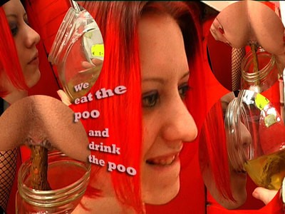 We eat the poo, we drink the poo