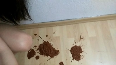 Shit on the floor